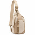 Sac à bandoulière unisexe avec sangle réglable - Beige