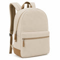 Sac à dos beige 38cm multifonctionnel