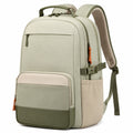 Sac à dos multifonctions vert clair/beige unisexe 25L